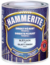 Hammarlack Slät Vit 750 ml Hammerite